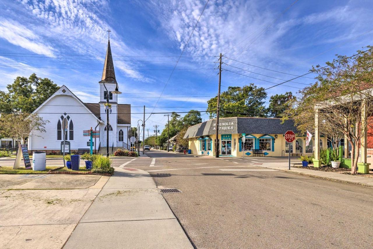 Old Town Getaway, Walk To Shopping, Dining, And Bay! Apartamento Bay St. Louis Exterior foto